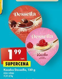 Biedronka Kaszka z sosem malinowymn dessella oferta