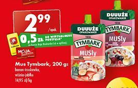 Biedronka Mus wiśnia- jabłko tymbark musly oferta