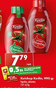 Biedronka Ketchup łagodny kotlin oferta