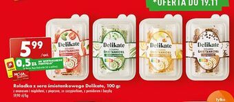 Biedronka Roladka z sera śmietankowego ze szczypiorkiem delikate premium oferta