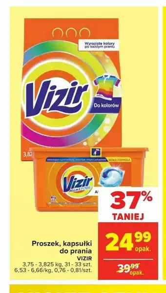 Carrefour Proszek, kapsułki do prania oferta