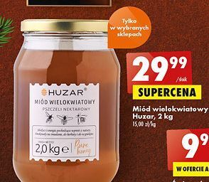 Biedronka Miod wielokwiatowy huzar oferta