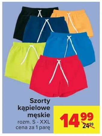 Carrefour Szorty kąpielowe męskie oferta