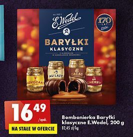 Biedronka Bombonierka e. wedel baryłki oferta
