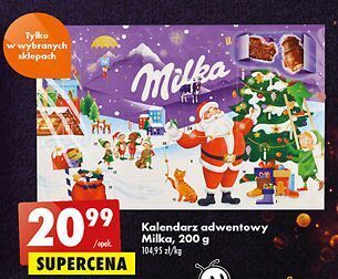Biedronka Kalendarz adwentowy milka oferta