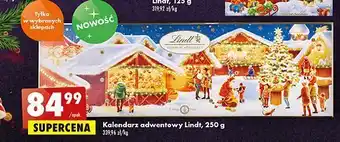 Biedronka Kalendarz adwentowy lindt oferta