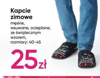 Pepco Kapcie zimowe męskie oferta