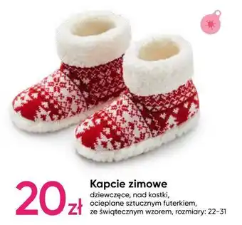 Pepco Kapcie zimowe świąteczne 22-31 oferta