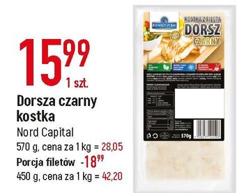 E.Leclerc Dorsz czarny filety family fish oferta