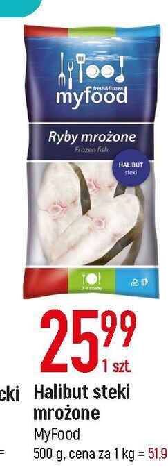 E.Leclerc Halibut steki myfood oferta