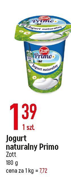 E.Leclerc Jogurt naturalny zott primo oferta