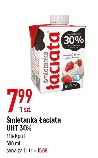 E.Leclerc Śmietanka 30 % łaciata oferta