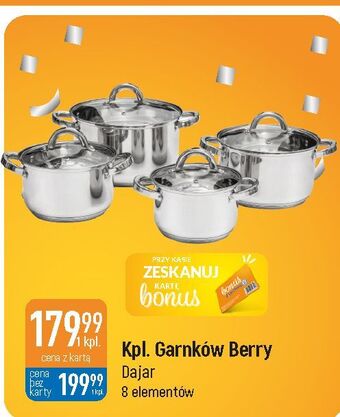 E.Leclerc Komplet garnków berry ambition oferta