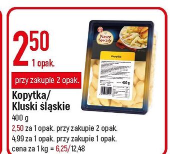 E.Leclerc Kopytka wiodąca marka nasze specjały oferta