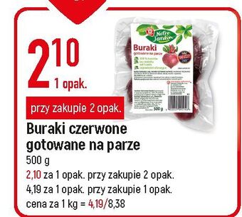 E.Leclerc Buraki gotowane na parze wiodąca marka notre jardin oferta