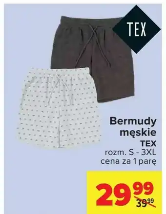 Carrefour Bermudy męskie oferta