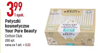 E.Leclerc Patyczki kosmetyczne your pure beauty oferta
