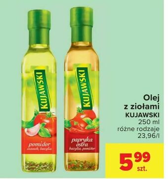 Carrefour Olej z ziołami oferta