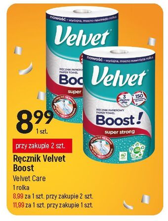 E.Leclerc Recznik papierowy velvet boost! oferta