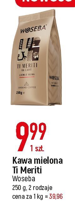 E.Leclerc Kawa woseba ti meriti un caffe crema e aroma oferta