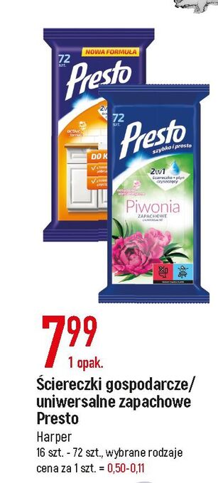E.Leclerc Ściereczki do kuchni presto clean oferta