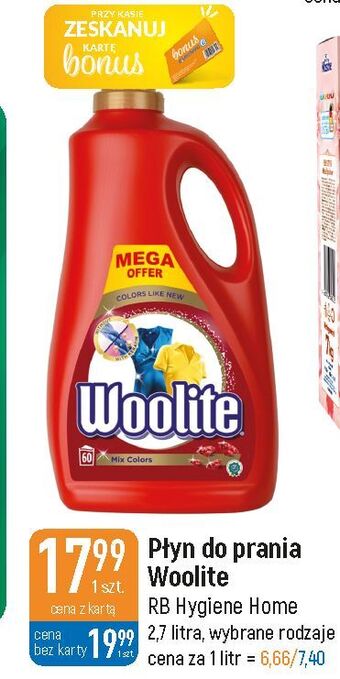 E.Leclerc Płyn do prania woolite mix colors oferta