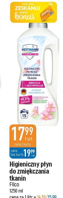 E.Leclerc Płyn do płukania higieniczny heitmann oferta