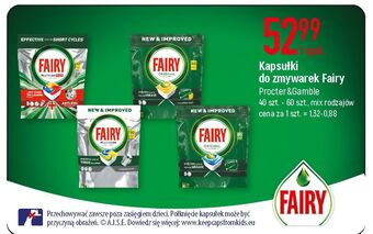 E.Leclerc Kapsułki do zmywarki lemon fairy platinum plus oferta