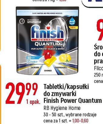 E.Leclerc Tabletki do zmywarek lemon finish quantum ultimate oferta