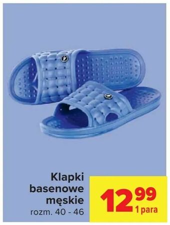 Carrefour Klapki basenowe męskie oferta