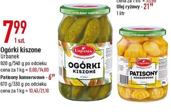 E.Leclerc Ogórki kiszone urbanek oferta