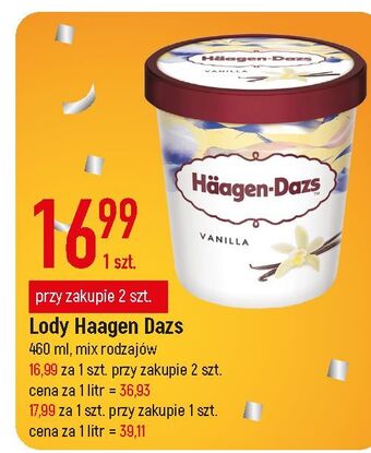 E.Leclerc Lody vanilla haagen-dazs oferta