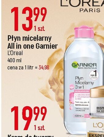 E.Leclerc Płyn micelarny do skóry wrażliwej garnier skin naturals oferta
