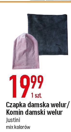 E.Leclerc Czapka damska welur justini oferta