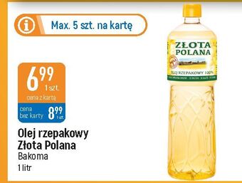E.Leclerc Olej rzepakowy złota polana oferta