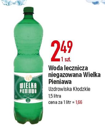 E.Leclerc Woda lecznicza wielka pieniawa oferta
