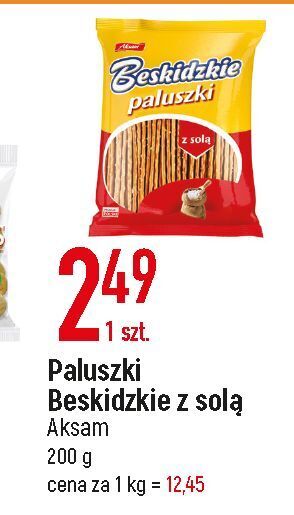 E.Leclerc Paluszki z solą aksam beskidzkie oferta