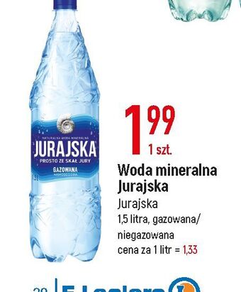 E.Leclerc Woda niegazowana jurajska oferta