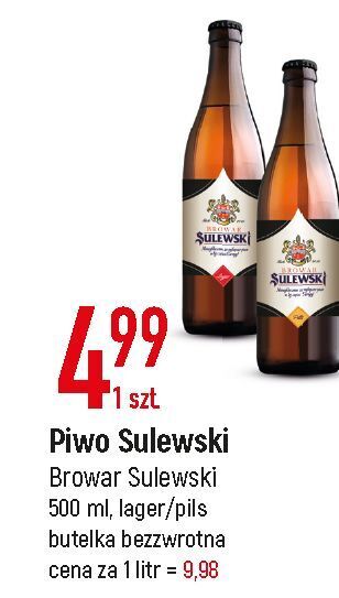 E.Leclerc Piwo browar sulewski lagerl oferta