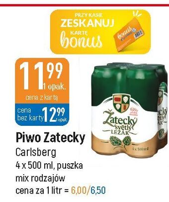 E.Leclerc Piwo zatecky svetly lezak oferta