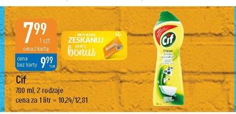 E.Leclerc Mleczko do czyszczenia z mikrokryształkami lemon cif cream oferta