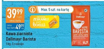 E.Leclerc Kawa dallmayr home barista caffe crema forte oferta