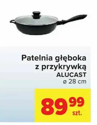 Carrefour Patelnia głęboka z przykrywką oferta