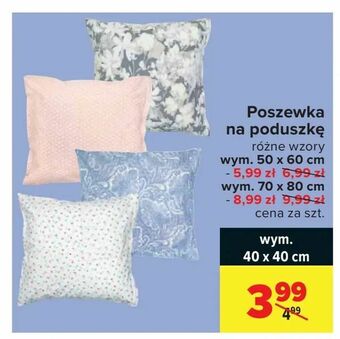 Carrefour Poszewka na poduszkę oferta