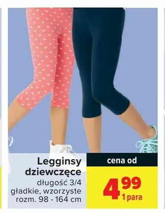 Carrefour Legginsy dziewczęce oferta