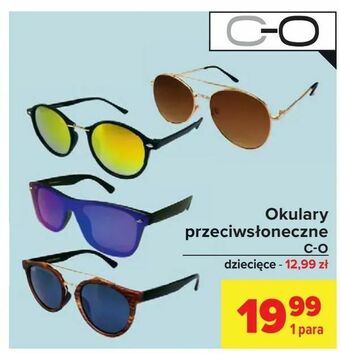 Carrefour Okulary przeciwsłoneczne oferta