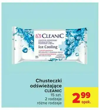 Carrefour Chusteczki odświeżające oferta