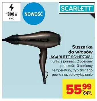 Carrefour Suszarka do włosów oferta