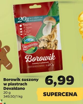 Netto Borowik suszony w plastrach devaldano oferta