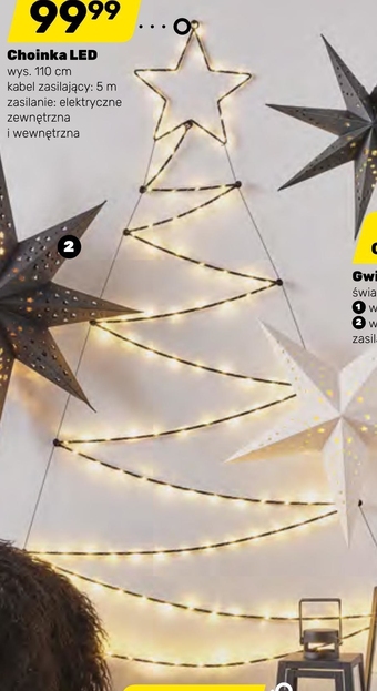 Bricomarche Oświetlenie choinkowe led oferta